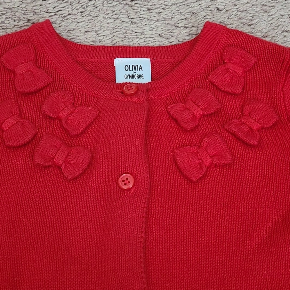 Red cardigan - Picture 2 of 2